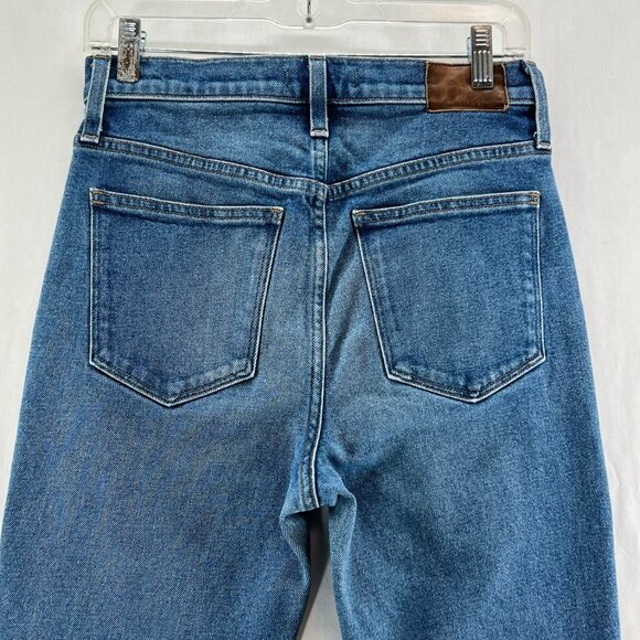Rivet & Thread High Rise Stovepipe Straight Leg Jeans Size 27 Stretch Denim Blue - Picture 8 of 15